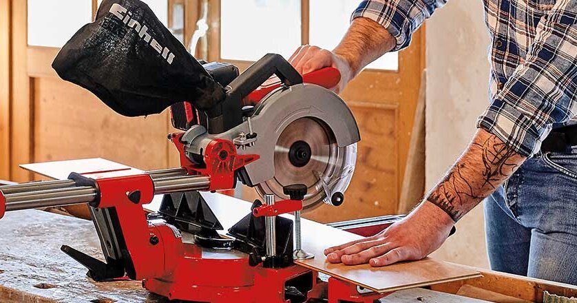 Stationary circular online saw