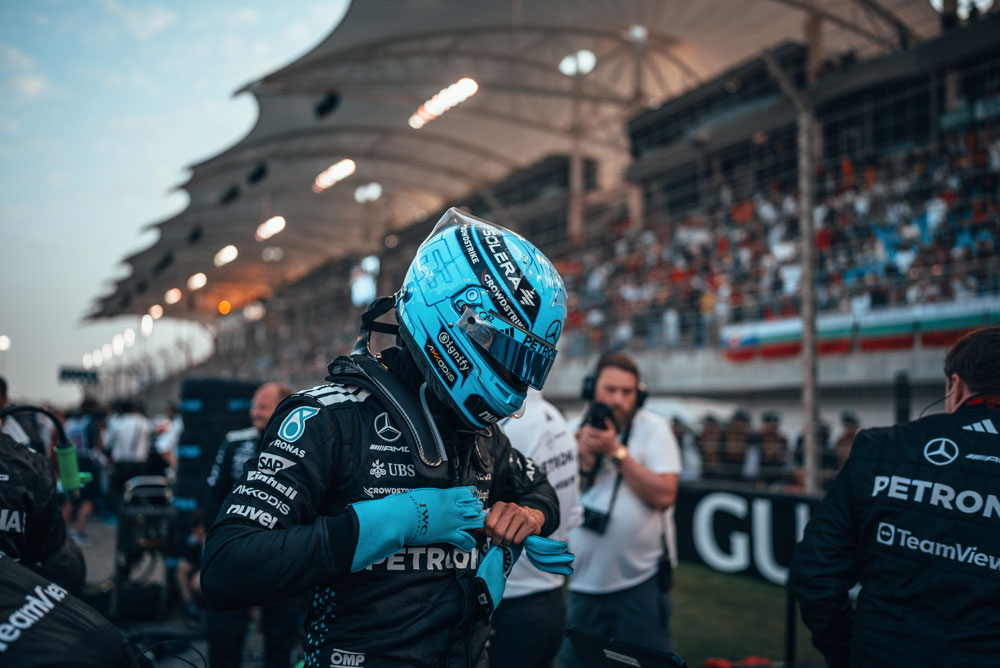 Piloto de Fórmula 1 da Mercedes.
